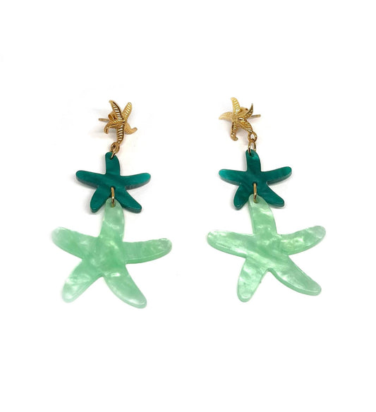 Boucles d'oreilles CORALIA